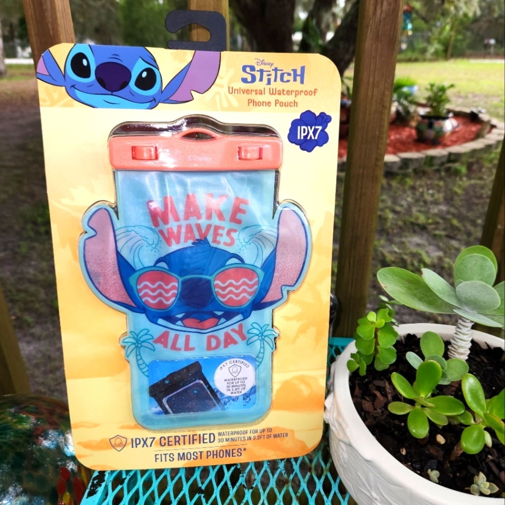 Disney Stitch Universal Waterproof Phone Pouch
